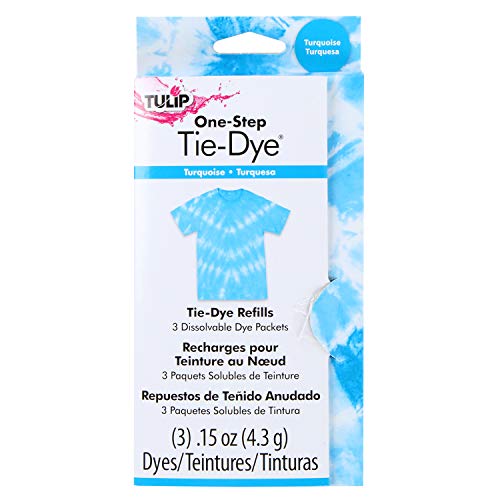 Tulip One-Step Tie-Dye Kit Dye Refill Packs, Turquoise