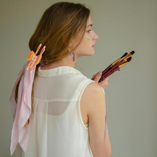 Pinces à cheveux nœud fille pour l'école et les sorties - 4