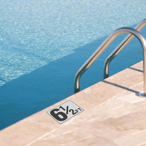 Marcadores de Profundidad para Piscina 6.5FT Joyfulmap 3 Pzas miniatura 2