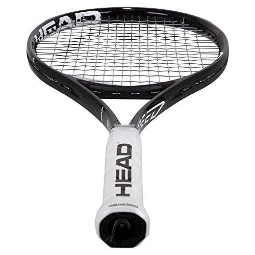 HEAD Raquete de tênis preto Graphene 360+ Speed MP, raquete de desempenho adulto de 68 cm - 11 cm de
