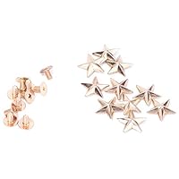 100 stuks Punk Star Metal Stud Klauw Klinknagels voor Tassen Kleding Leathercraft 10mm kopen vanaf een prijs van 5.37