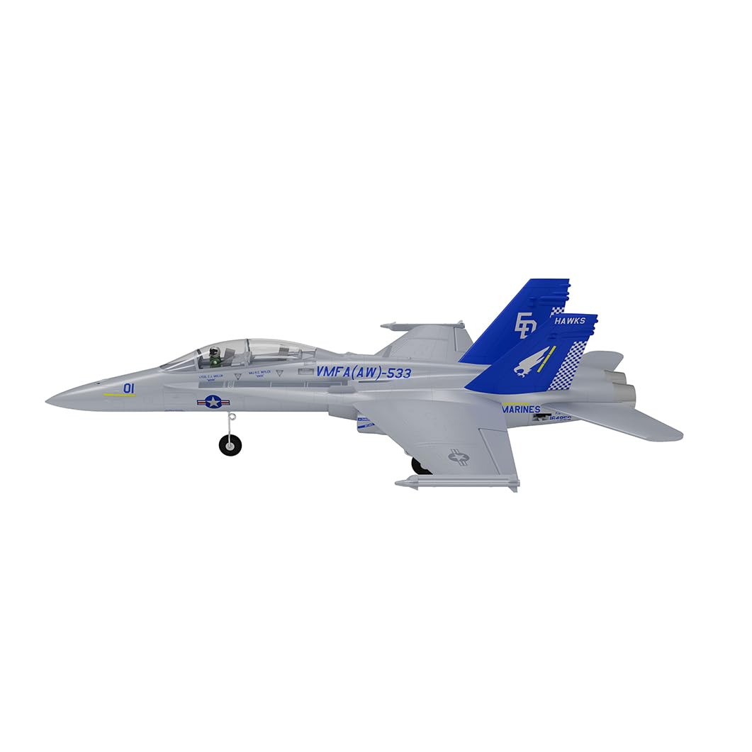 F-18 Hornet Twin 40mm EDF RC Airplane PNP (Transmitter, Receiver or Battery not Included) (The Hawks)