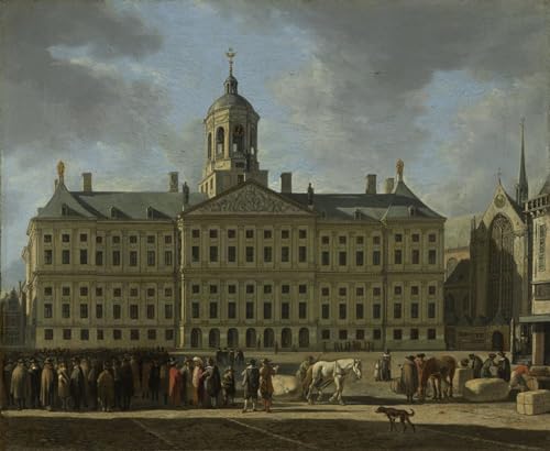 Décoration de la Chambre à Coucher avec le Tableau Toile Amsterdam 60x90cm