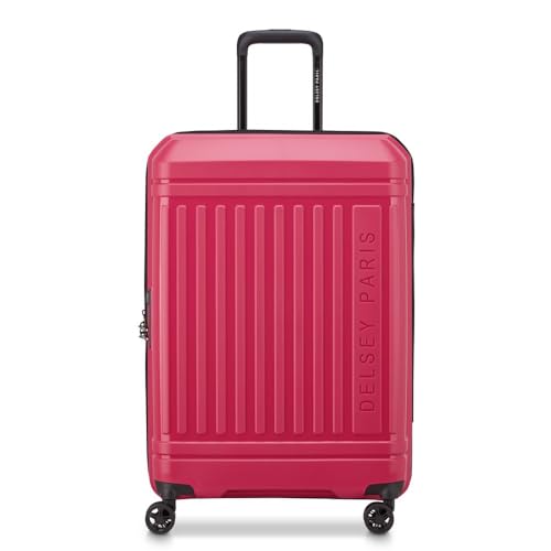 DELSEY Paris LUTECE SE – Maleta rígida extensible – 68 cm x 45 cm x 29 cm – L – Rojo