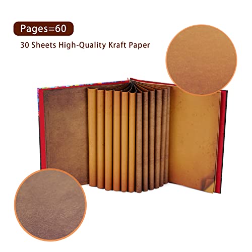 COMBIUBIU Our Adventure Book Scrapbook Album 12 x 12 Inch, DIY Handmade Travel Scrapbook Adventure Book for Couples, Mothers Day,Anniversary,Valentine's Day Gifts(1)