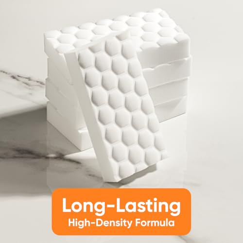 Image of Superio High-Density Miracle Eraser Sponges - 72 Count - Powerful, Long-Lasting Scrubbers for Stubborn Dirt