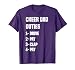 Cheer Dad Duties Drive Pay Clap Funny Cheerleader Cheer Dad T-Shirt