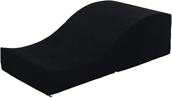 Velinda Sex sofa, liberator,love, pouffe, folded, unfolded, profiled colour black