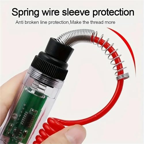 Sonde diagnostic avec ampoule électrique et voltmètre testeur de tension auto - 4