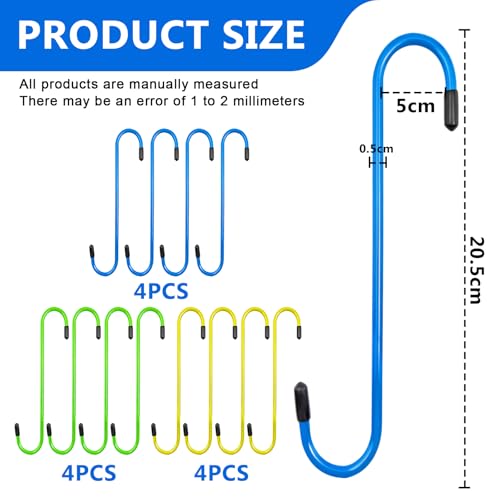 Bremssattel-Aufhängerhaken,12 StüCk Bremssattel Haken Mit Gummispitzen,Bremssattelhaken,Bremssattel Aufhänger Haken,BremssattelaufhäNger Für Bremsen,Aufhängeachse,Scheibenbremse,Arbeiten Zum Aufhängen