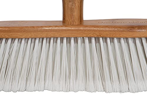 Harper Live.love.clean. Smooth Surface Bamboo Household Broom For Indoor Sweeping Of Pet Hair, Dirt, Dust On Hardwood Floors, Tile, And Laminate #TOP2