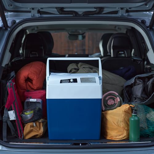 Mobicool ME27 elektrische Kühlbox, 26 Liter, Mini-Kühlschrank 12/230V für Auto, Freizeit und Camping