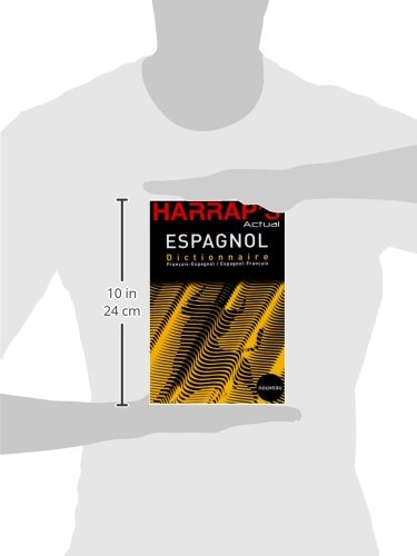 Dictionnaire Harraps Actual de francés a español Hachette bilingüe 2