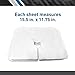 BodyMed Disposable Face Cradle Covers - 1 Pack of 100 Sheets - Medical-Grade, Ultra Soft, Luxurious, Non-Sticking Massage Face Covers/Headrest Covers for Massage Tables & Massage Chairs
