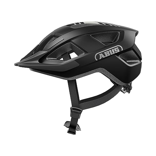 Abus Aduro 3.0 - Casco Sportivo da Città dal Design Elegante per l'Uso di Tutti i Giorni - Unisex, Schwarz (race black), L (58-62 cm)