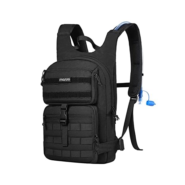 MOSISO-Tactical-Hydration-Pack-Backpack-Lightweight-Military-Daypack-Water-Backpack-Rucksack-Bag-with-3L-Water-Bladder MOSISO Tactical Hydration Pack Backpack, Lightweight Military Daypack Water Backpack Rucksack Bag with 3L Water Bladder
