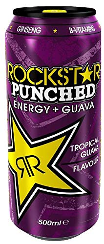 Rockstar Guava Bebida Energtica Ligeramente Carbonatada - 500 ml