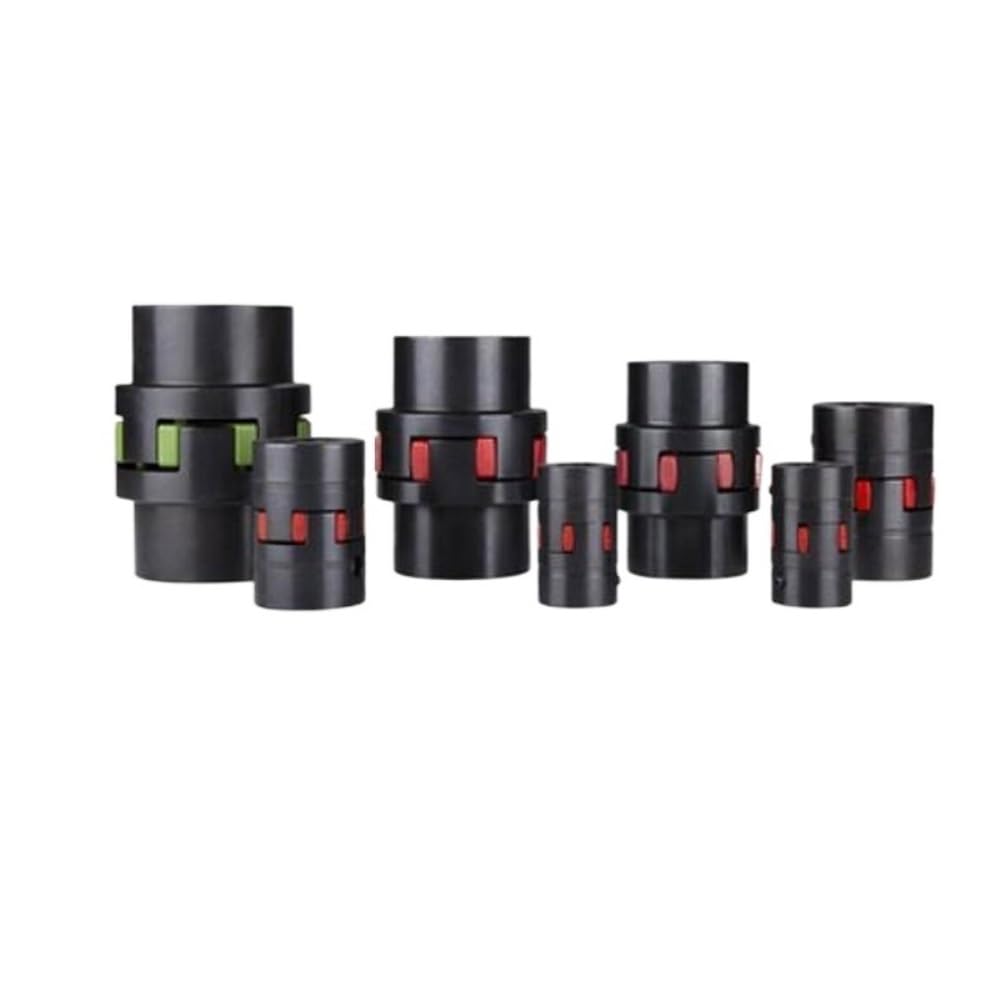 Accouplement à quatre mâchoires en acier D80 L14 for arbre moteur et embrayage Rouvert Élastique(16mm to 40mm)