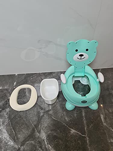 Plaspotje Voor Peuters Met Uitneembare Binnenkant - Kinder Potje - Baby Potje - Porta Potti - Potty Training - Beertjes… - Afbeelding 4