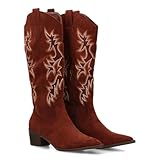 botas country masculina mercado livre Bota campera de Punta fina y tacón medio