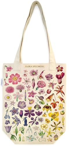 Bolso tote de lona estilo vintage Flora Specimen miniatura 1