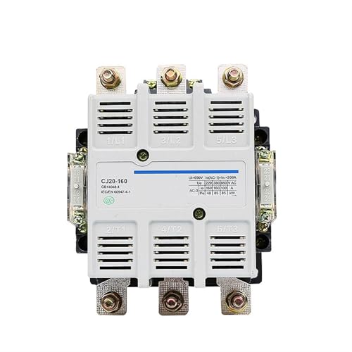 Contacteur CJ20-160 380V triphasé de 160A pour circuit électrique industriel