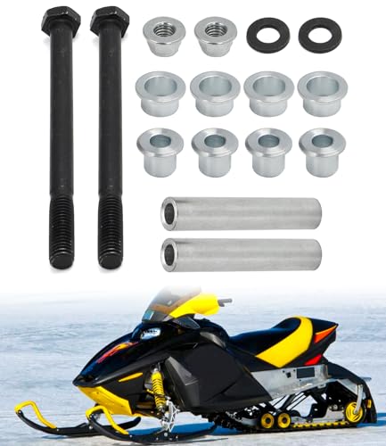 Front End Ski Leg Repair Kit Fits for Ski-Doo Snowmobile 2003-2015 Replace #230003054#506133300#505072690#505071781#233201464#503192496 Snowmobile Front End Ski Leg Replacement Parts