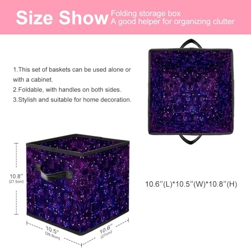 Organisateur de poubelles violet spatial pour ranger les jouets