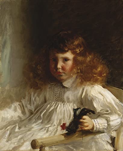 Impression d'affiches John Singer Sargent affiche toile portrait de Leroy King enfant 60x90 cm