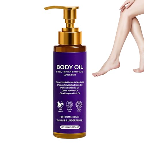 Holdes corporal, hidratante, reafirmante, natural, 100 ml, corporal hidratante para el cuidado de la piel - Para pieles sensibles y flácidas, piernas, abdomen, muslos, brazos, espalda