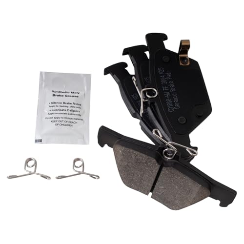 Image of TRQ Rear Brake Pad and Rotor Set Ceramic | For 2019-2020 Subaru Ascent