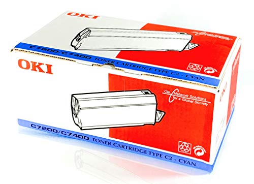 OKI 41304211 cyan C7200 fluide au bureau pour imprimer vos dossiers de réunion