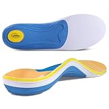 FootMaster Orthopädische Einlegesohlen für Fußgewölbestütze,Plantarfasziitis, Plattfüße, Fersensporn Einlagen,Fersenschmerzen für Damen & Herren