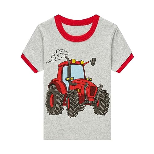 Kids Boys 𝐏𝐚𝐣amas Set Soft Cotton 𝐍𝐢ghtwear 𝐒l𝐞𝐞𝐩wear Short Sleeve Shirt with Shorts 𝐏𝐣s2
