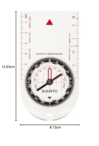Image of Suunto A-10-CM-NH Plastic Trekking Compass (Black)