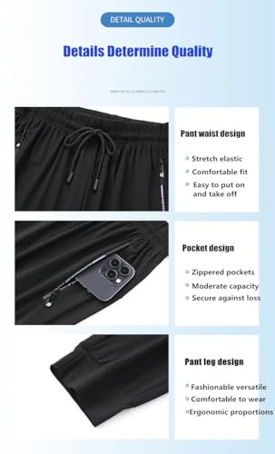 HOCEDO Unisex Super Stretch Zip-Up Pants, Comfort Fit Unisex Zip-Up Pants, Lightweight Quick Dry Stretch Pants4