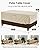 Vailge Rectangular/Oval Patio Table Cover, Heavy Duty and Waterproof Outdoor Lawn Patio Furniture Covers, Large Beige & Brown