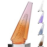 Mini Gradient Glass Vase, Exquisite Desktop Decorative Vase, Pro Glass Replacement (Red)