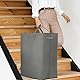 2er Pack 110L Großer Wäschekorb, faltbarer Wäschekorb Wäschesack mit langen verstärkten Griffen, freistehender Wäschekorb für Badezimmer, Freestanding Laundry Basket Bin for Bedroom