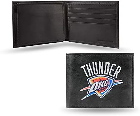 Miniatura 7 de Rico Industries Billetera de cuero bordada de los Boston Celtics de la NBA