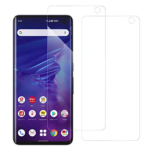 [2������] LOOF arrows 5G / F-51A �p �ی�t�B���� �ȒP�\��t�� ��ʕی� �\�t�g�t�B���� �C�A�Ȃ� ���h�~ ����h�~ �t�B���� �ϏՌ� �Ռ��z�� �����x �����ߗ� �ی�V�[�g [arrows 5G F-51A/�N���A�d�l]