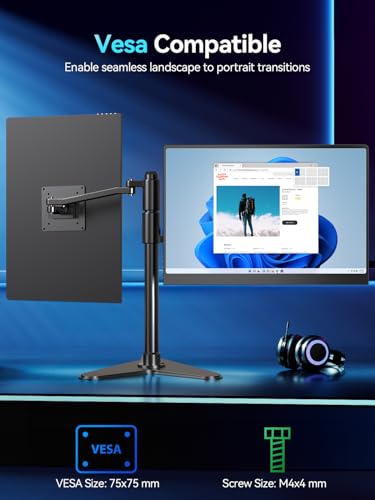 Image of Newsoul OLED Portable Monitor 16 Inch, 3K 2880x1800 | 120Hz | 1ms Portable Gaming Monitor, 500 Nits | 100000:1 Contrast | 100% DCI-P3 | 8-bit+FRC| Ultra-Thin Design for Laptop, Mini PC, Phone,