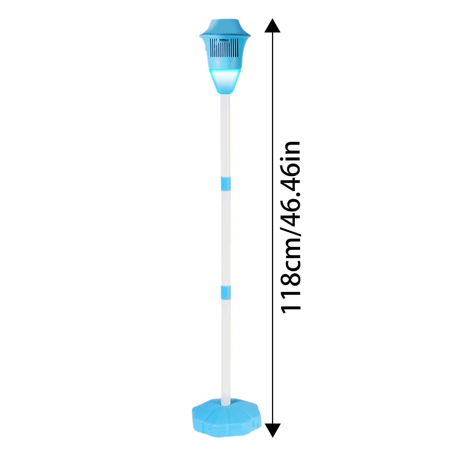 Standing Bubble Machine – Automatic Children’s Bubble Maker with LED Lights, Road Lamp Shape Design | Outdoor Fun Toy for Family Entertainment, Backyard Play, Neighborhood Parties — view 4