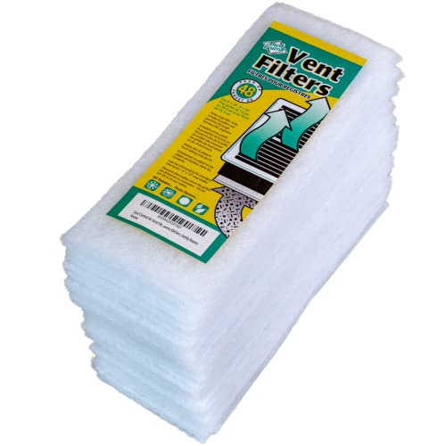 Dust Control Vent Filters 48-Pack