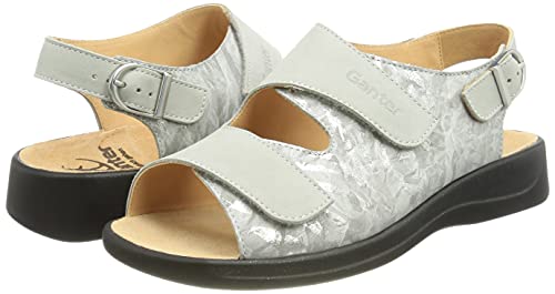 Ganter Monica-G, Zweiklett-Sandale, Donna, Light