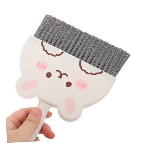 ROMISBABA 4 Sets Mini Schneebesen Kehrschaufel Und Besen Mini Schreibtischreinigung Kleine Kehrschaufel Schreibtischbesen Bürste Und Winziger Besen Mit – Bild 5