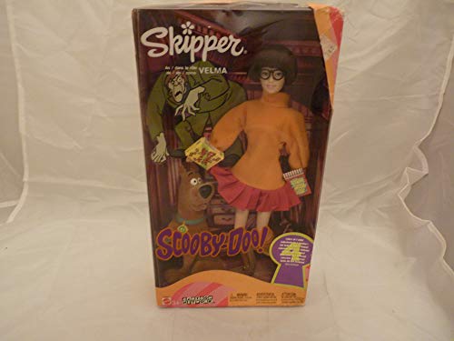 Muñeca Barbie Skipper disfraz Velma Scooby-Doo miniatura 1