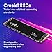 Crucial P3 Plus PCIe Gen4 NVMe 1TB SSD, Up to 5,000MB/s Read, Laptop & Desktop (PC) Compatible, Solid State Drive – CT1000P3SSD8