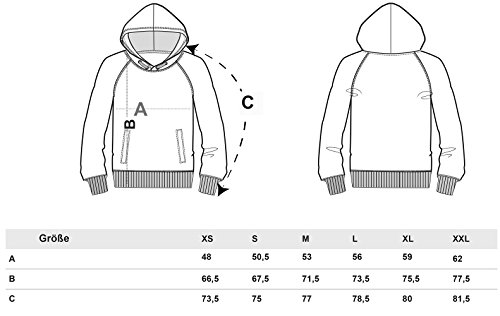 YTWOO Unisex Bio Kapuzenpullover aus 100% Bio-Baumwolle, Bio Hoodie, Damen Herren Bio Hoodie, Damen und Herren Bio Kapuzensweater, Kapuzensweatshirt aus 100% Baumwolle (Bio) Organic (S, Heather Grey)