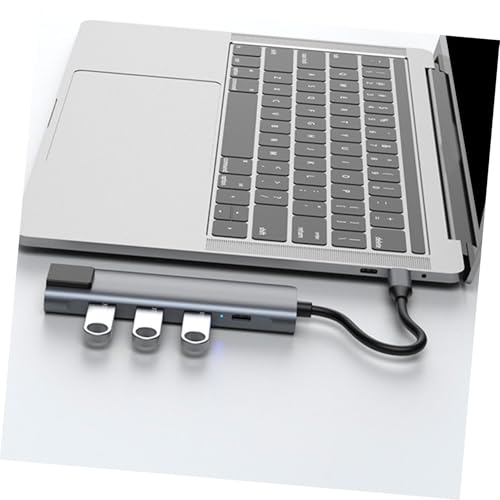 Estación de acoplamiento tipo C con adaptador USB multipuerto para laptop y carga rápida PD 2